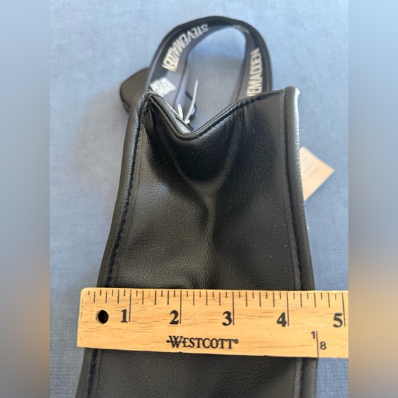 Steve Madden Bwebber Black Leather Crossbody Purse New AirPod Case TikTok Viral - Picture 8 of 8